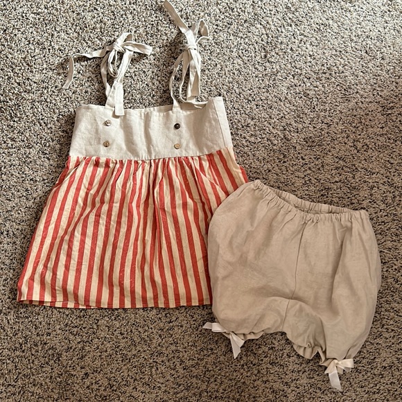 Girls Boutique brand Amy Lou boutique Tunic Set-gorgeous! - Picture 1 of 9